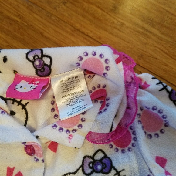 2 sets of two piece, button down cartoon pajamas - Picture 4 of 4